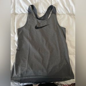 Grey Nike tank top size Medium